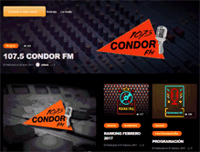 Tablet Screenshot of condorfm.com.ar